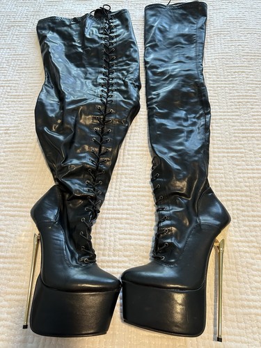 Thigh high platform - high,
