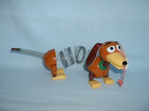 Toy story slinky dog - story,