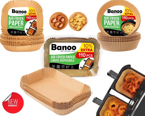 110 banoo air fryer paper - banoo,