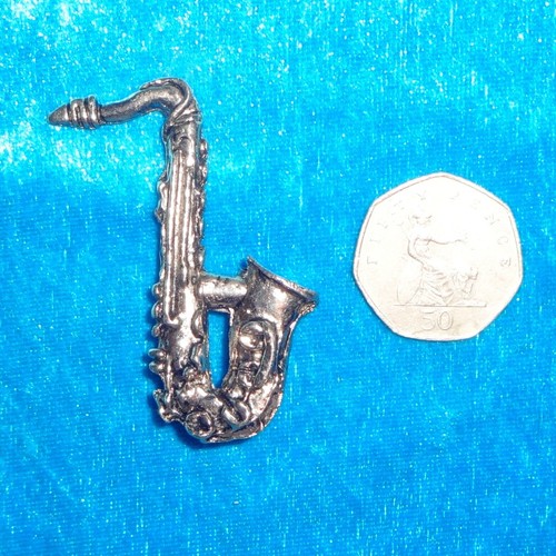 Unusual metal saxophone - metal,