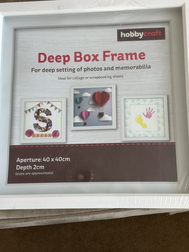 Box picture frame 40x40 cms - 40x40,