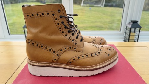 Grenson fred brogue boots - grenson,
