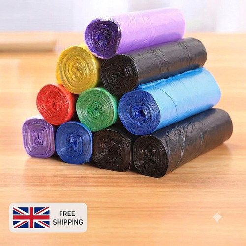 100pcs trash bags bin - 5l,