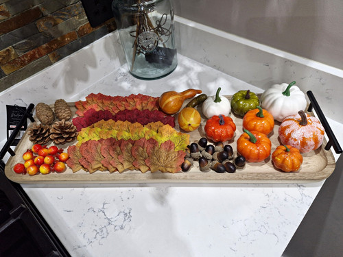Artificial autumn arrangement - artificial,
