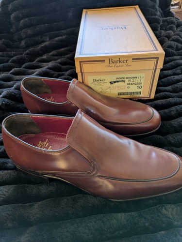 Barker mens apollo wood brown - mens,