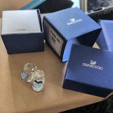 Swarovski Baby Shoes Blue 5108539 2778505 rare 