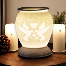 Lovebirds Oil Burner Scented Wax Melt Warmer Aroma Fragrance Diffuser Electric