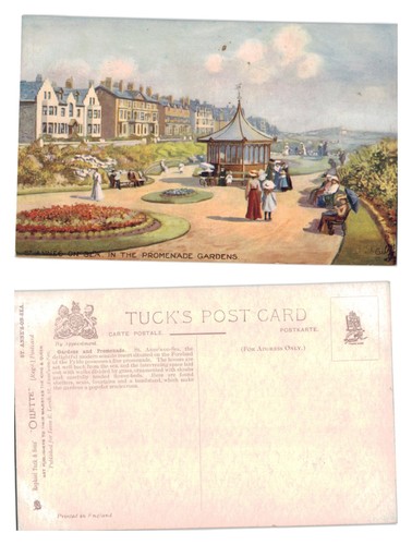Vintage postcard annes on - postcard,