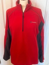 Berghaus Unisex Red 1/2 Zip