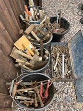 6 Buckets Of Assorted Tools