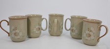 Denby Daybreak - 5 x Straight Sided Tea / Coffee Mugs