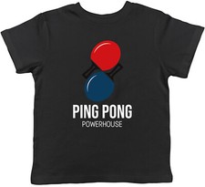 Table Tennis Kids T-Shirt Ping