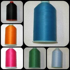 Bulk 80s Polyester Wooly Overlocking Sewing Thread 5000 Metre Cones