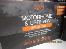 Faulty Aguri RV520  Motorhome & Caravan 5 inch DVR EU Navigation FOR REPAIR