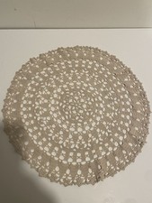 Large vintage cream / beige