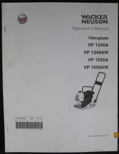 Wacker neuson vibroplate - neuson, vp