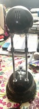 Vintage 90s Telescopic Table Desk Lamp Black Extendable Adjustable