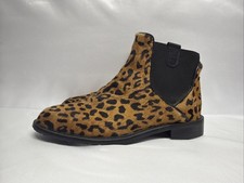 Zara Womens 8 Leopard Calf