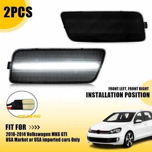 Front white led side marker - side,
