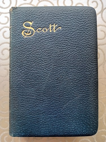 Antique leather bound hardback - antique, leather-bound