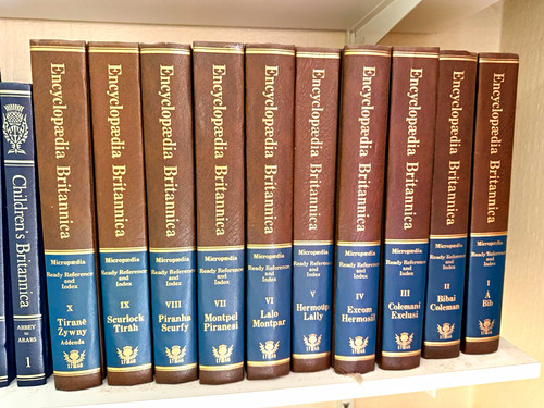 The new encyclopaedia - the,
