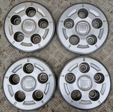 15" 16" FIAT Ducato / Motorhome Set of 4  Plastic Trims 5x118