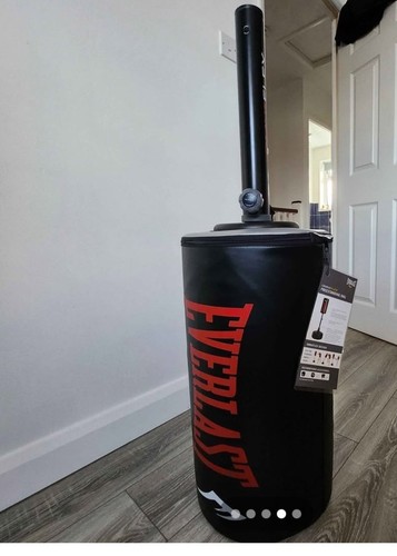 Freestanding punching bag with - punching,