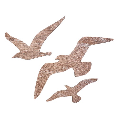Wooden seagull wall hanging - seagull,