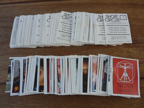 Panini short circuit stickers - circuit,