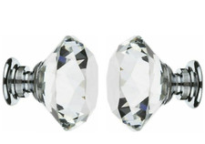 Large Crystal Diamond Glass