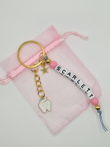 Personalised dental keyring - personalised,