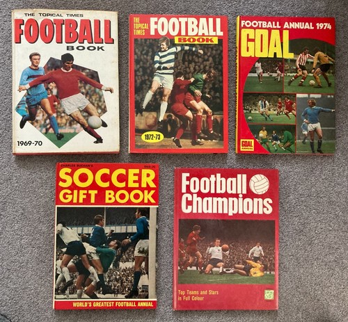 Vintage football annual book - football,