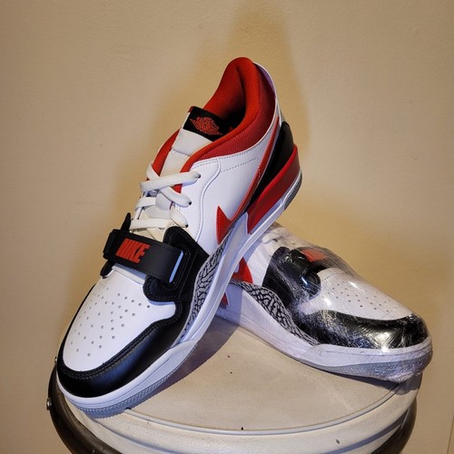 Black white and red jordans - black,,
