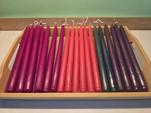 Handcrafted coloured beeswax - handcrafted,