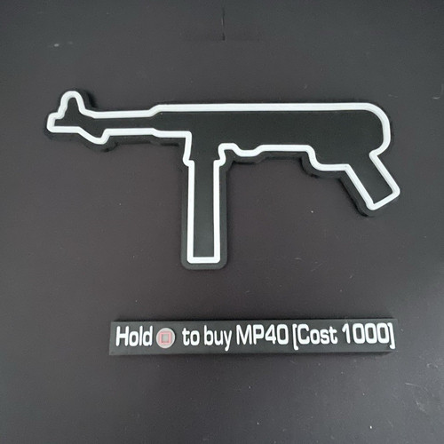 Mp40 call duty - call, wall