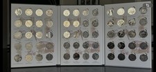 Rare UK 50p Coin  Album. Full