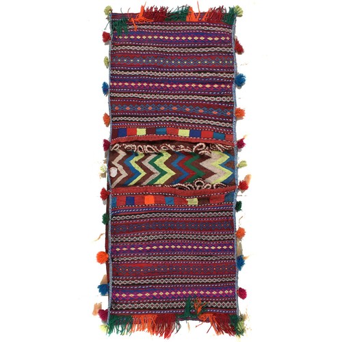 Traditional tribal saddle bag - traditional,