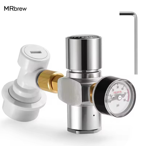 60psi co2 regulator mini keg - 0-60psi,