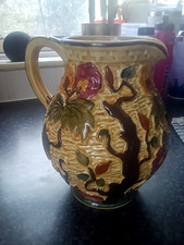 A Vintage Staffordshire Hand painted No.585 Indian Tree Jug