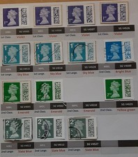 x(GB-V14d) GB 2022(14) Machins Security Barcoded M22L(FULL SET )SG4500-4528 used