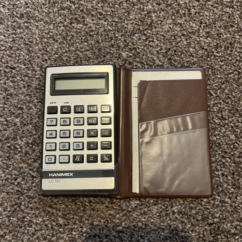 Vintage calculator hanimex - vintage,