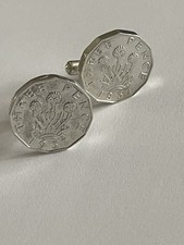 Men’s Silver-tone Cufflinks