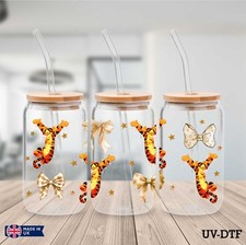 Tigger UV DTF Sticker - 16oz