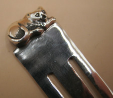 Solid silver 925 bookmark - silver,