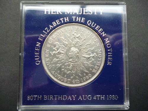 1980 cased crown coin the - crown,