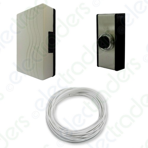 Door chime with - built, in