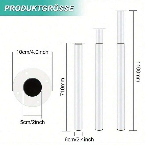 710 1100mm adjustable kitchen - adjustable,