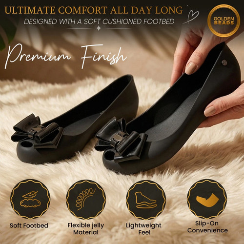 Women black jelly stylish - women's,