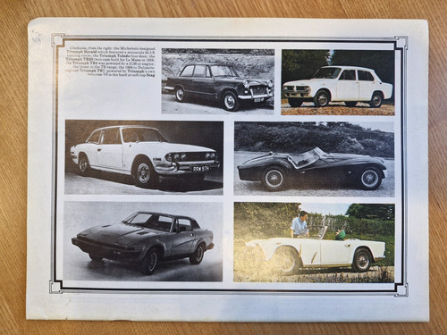 Triumph cars print stag - triumph,