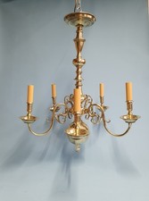 Early 20th century Unusual Dutch-Flemish style chandelier